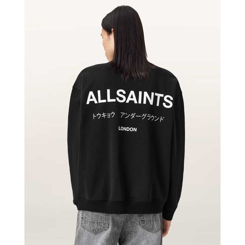 AllSaints Underground Half Zip Sweatshirt image number 1